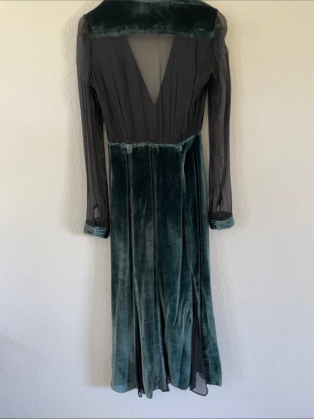 Free People “Amelina” Velvet Dress - NWT